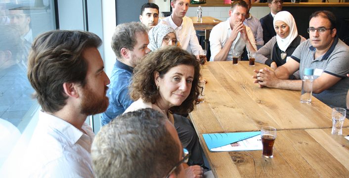 Minister Ingrid van Engelshoven in Het 7de