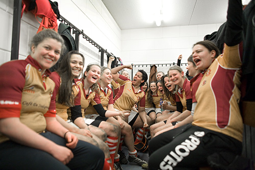 Het Utrechtse Rugbyteam RUS
